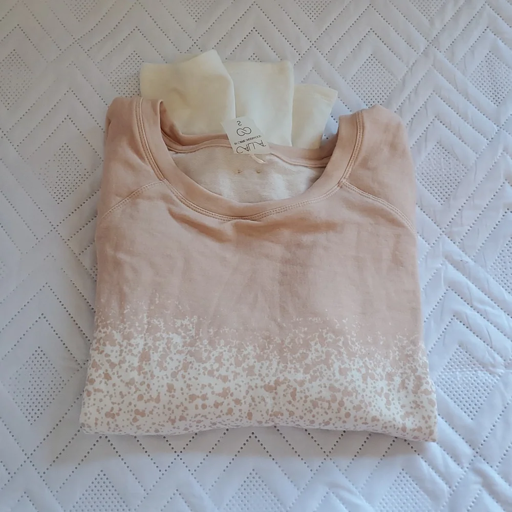 Calia by Carrie Pink and White Ombre Shirt, Size S - Picture 4 of 8